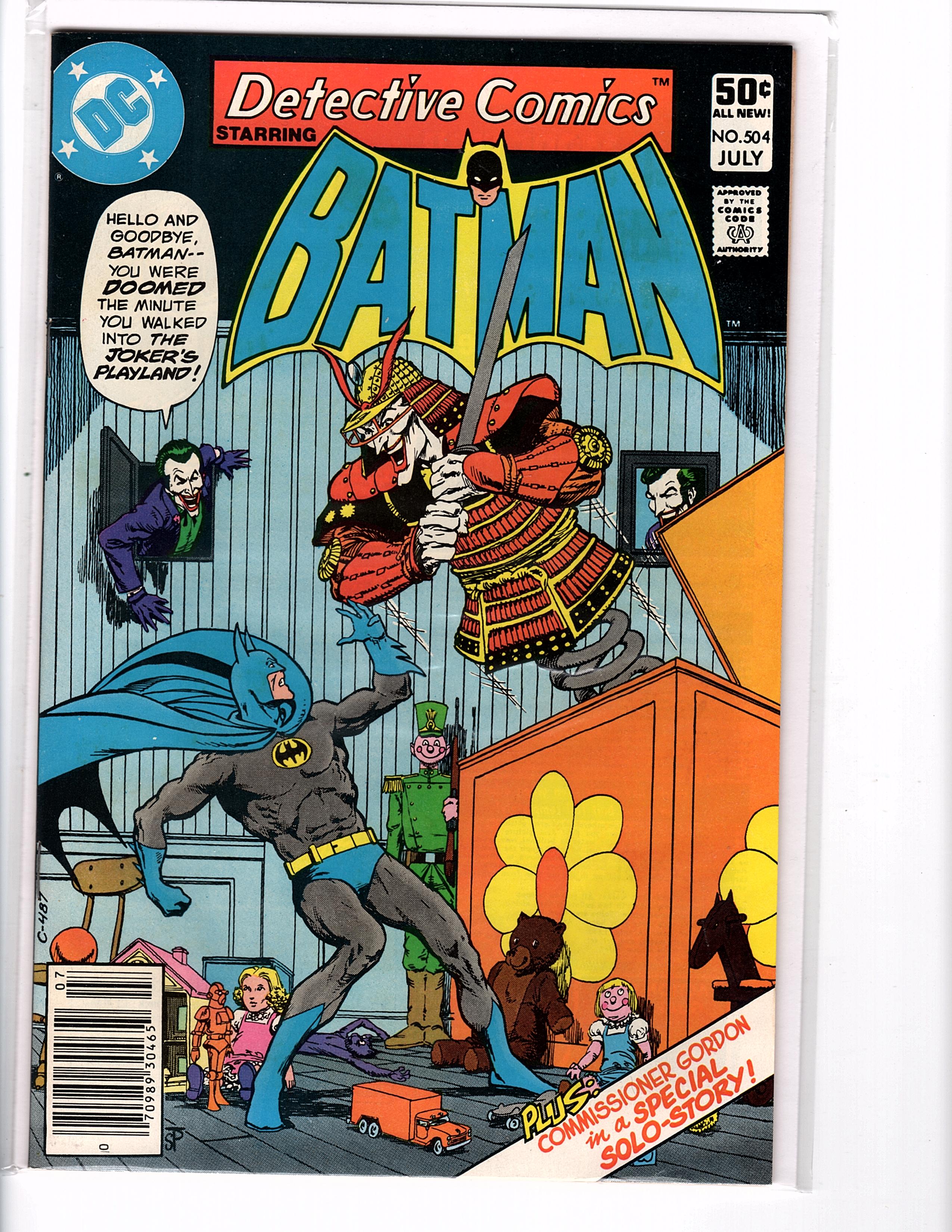 Detective Comics 504 The Jokers Rumpus Room Revenge! Detective Comics 504 The Jokers Rumpus Room Revenge!
